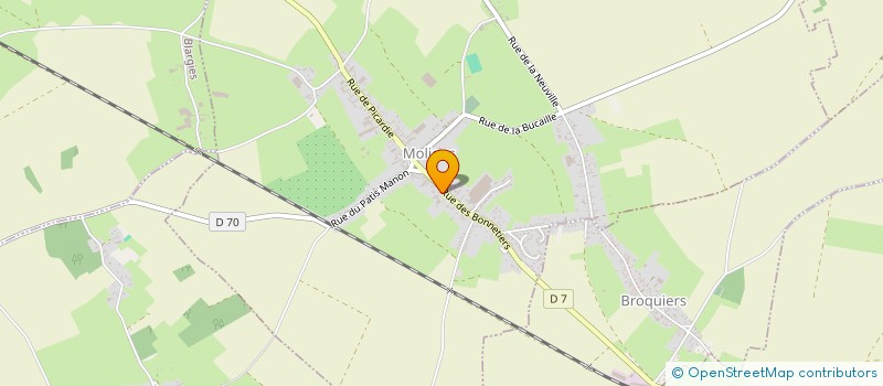 localisation de l'entreprise MADAME MARGAUX ORAIN  MOLIENS