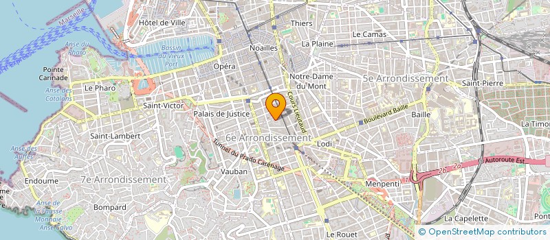 localisation de l'entreprise MADAME MARGAUX PACCARD  MARSEILLE