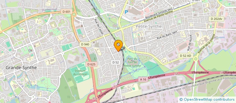 localisation de l'entreprise MADAME MARGAUX PAILLARD à DUNKERQUE