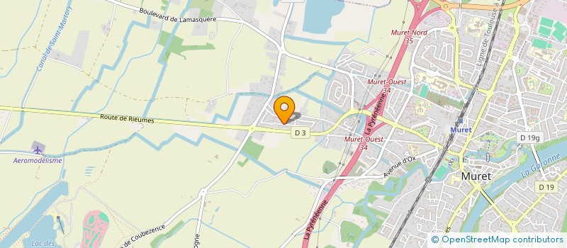 localisation de l'entreprise MADAME MARGAUX PARIS  MURET