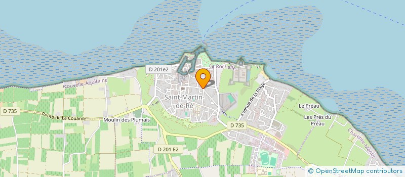 localisation de l'entreprise MADAME MARGAUX PAULA CERISE SOURISSEAU  SAINT-MARTIN-DE-RE