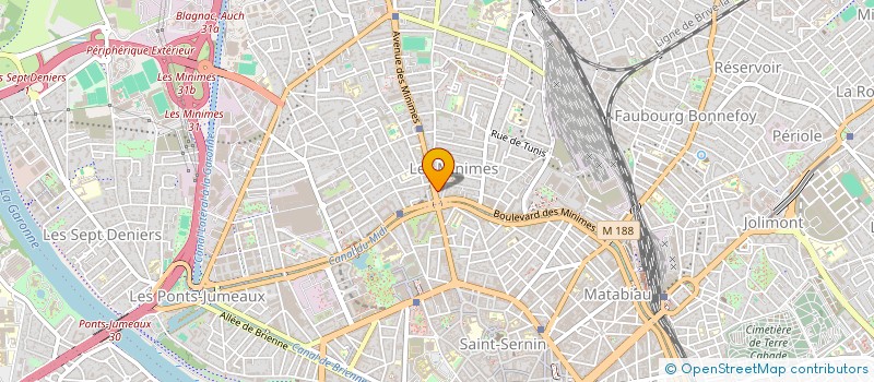 localisation de l'entreprise MADAME MARGAUX PELLETIER à TOULOUSE