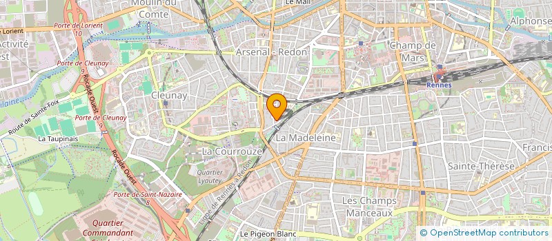 localisation de l'entreprise MADAME MARGAUX PENDELIO  RENNES