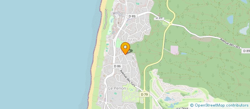 localisation de l'entreprise MADAME MARGAUX PERES  SEIGNOSSE