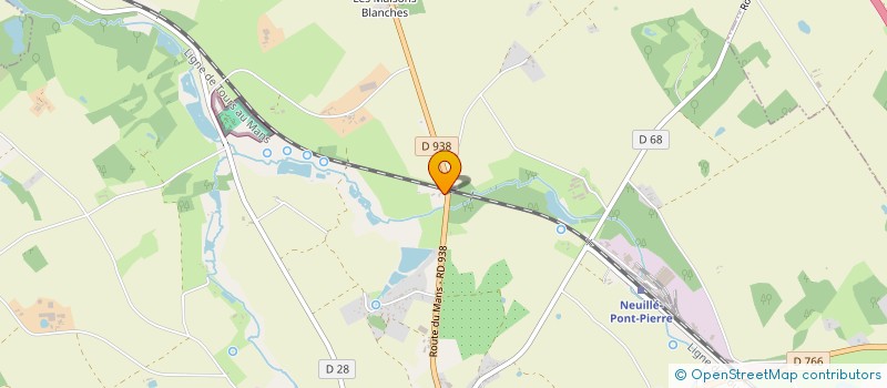 localisation de l'entreprise MADAME MARGAUX PERRET  NEUILLE-PONT-PIERRE