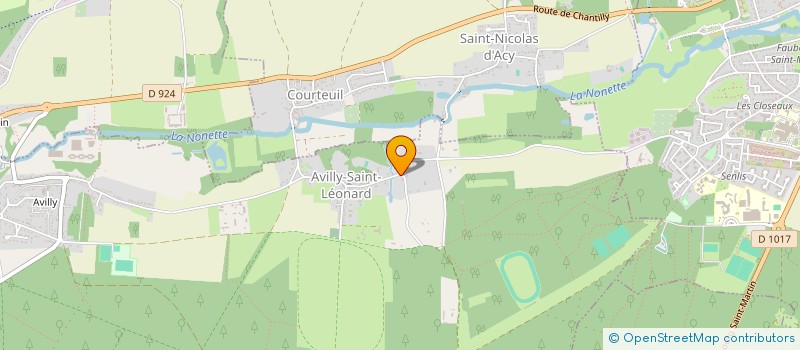 localisation de l'entreprise MADAME MARGAUX PERRUCHOT  AVILLY-SAINT-LEONARD