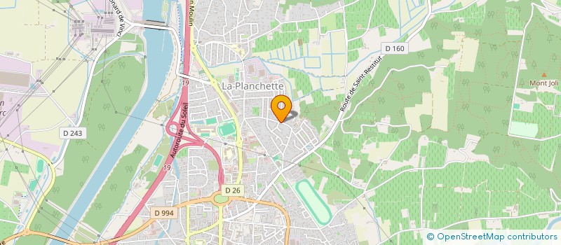 localisation de l'entreprise MADAME MARGAUX PERSIA  BOLLENE