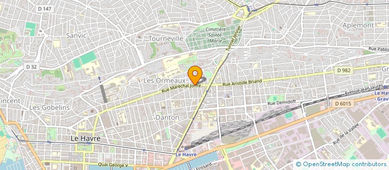 localisation de l'entreprise MADAME MARGAUX PESCHIERA  LE HAVRE