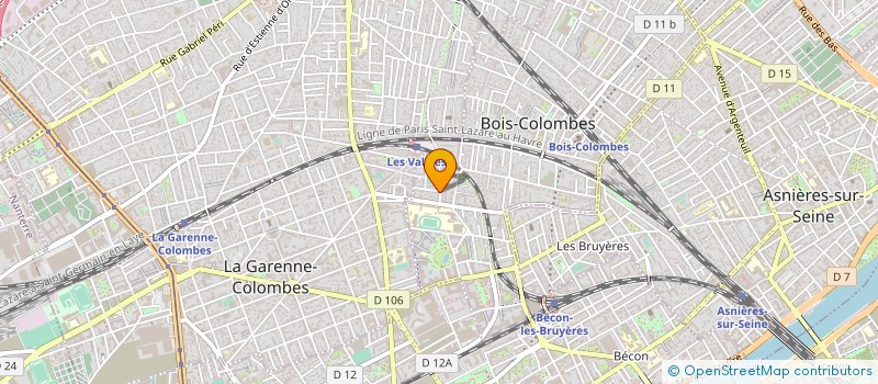 localisation de l'entreprise MADAME MARGAUX PETIT à BOIS-COLOMBES