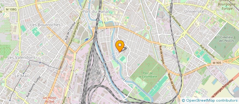 localisation de l'entreprise MADAME MARGAUX PETIT  DIJON