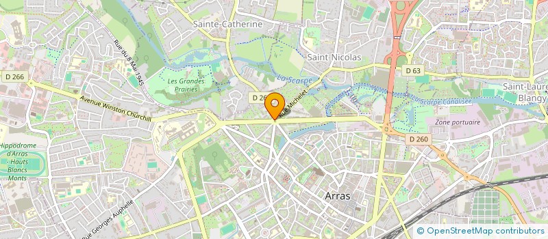 localisation de l'entreprise MADAME MARGAUX PHELLION à ARRAS