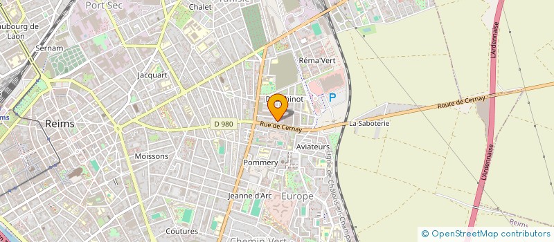 localisation de l'entreprise MADAME MARGAUX PIN à REIMS