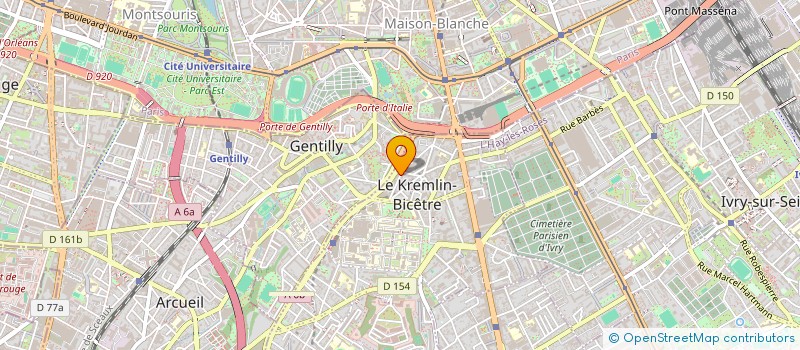 localisation de l'entreprise MADAME MARGAUX PIRES à LE KREMLIN-BICETRE