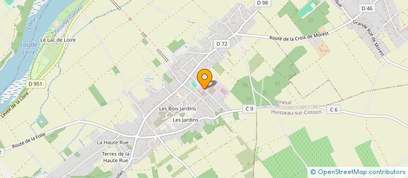 localisation de l'entreprise MADAME MARGAUX POTHEZ à VINEUIL