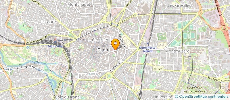 localisation de l'entreprise MADAME MARGAUX POULET à DIJON