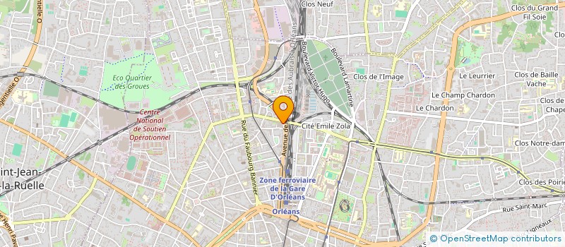 localisation de l'entreprise MADAME MARGAUX PROQUIN à SAINT-JEAN-LE-BLANC