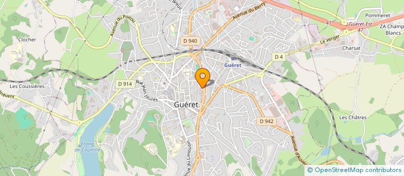 localisation de l'entreprise MADAME MARGAUX PSAILA à GUERET