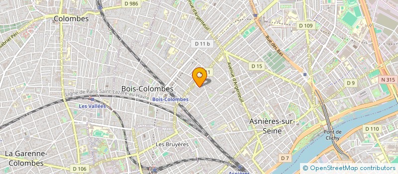 localisation de l'entreprise MADAME MARGAUX PUC  ASNIERES-SUR-SEINE