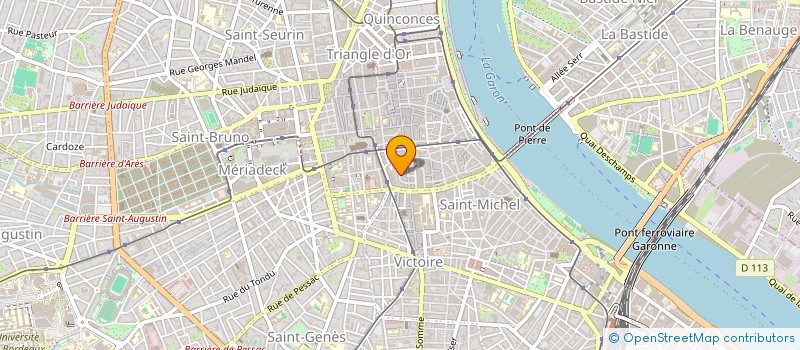 localisation de l'entreprise MADAME MARGAUX QUEUILLE  BORDEAUX