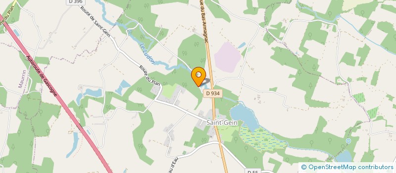localisation de l'entreprise MADAME MARGAUX RABINEAU  SAINT-GEIN