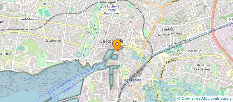 localisation de l'entreprise MADAME MARGAUX RATHERY  LA ROCHELLE