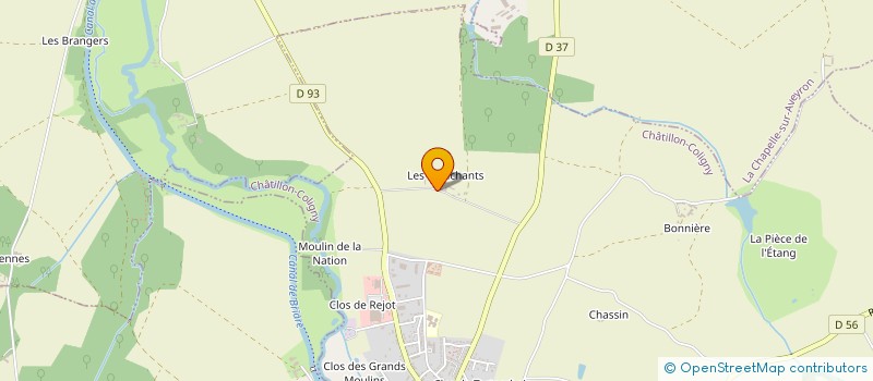 localisation de l'entreprise MADAME MARGAUX RAYNAUD à CHATILLON-COLIGNY
