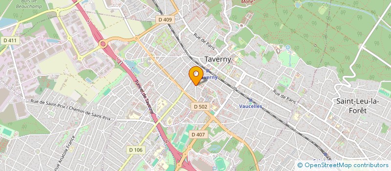 localisation de l'entreprise MADAME MARGAUX REDOR à TAVERNY