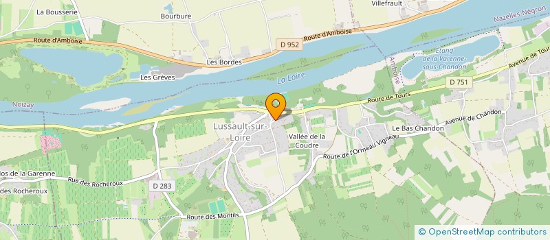 localisation de l'entreprise MADAME MARGAUX RENOU  LUSSAULT-SUR-LOIRE