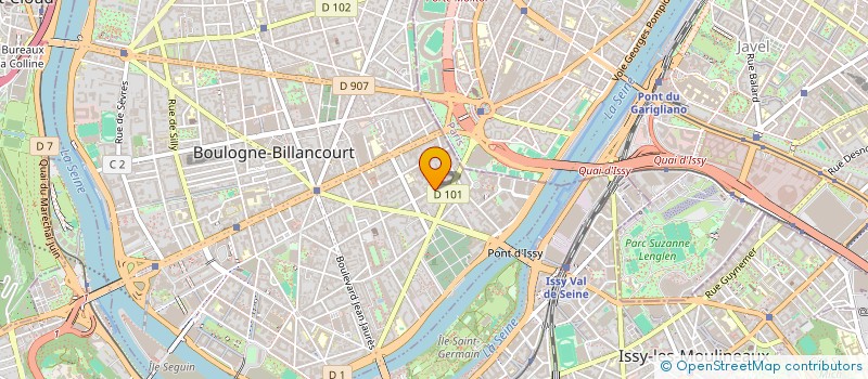 localisation de l'entreprise MADAME MARGAUX RENZI à BOULOGNE-BILLANCOURT