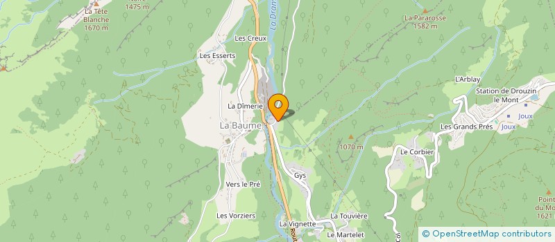 localisation de l'entreprise MADAME MARGAUX ROSSET  LE BIOT