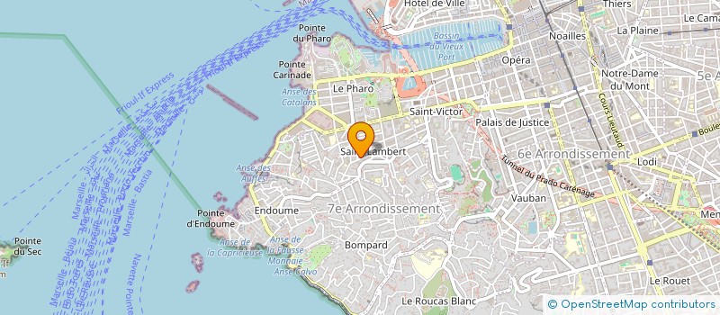 localisation de l'entreprise MADAME MARGAUX SARAZIN à MARSEILLE