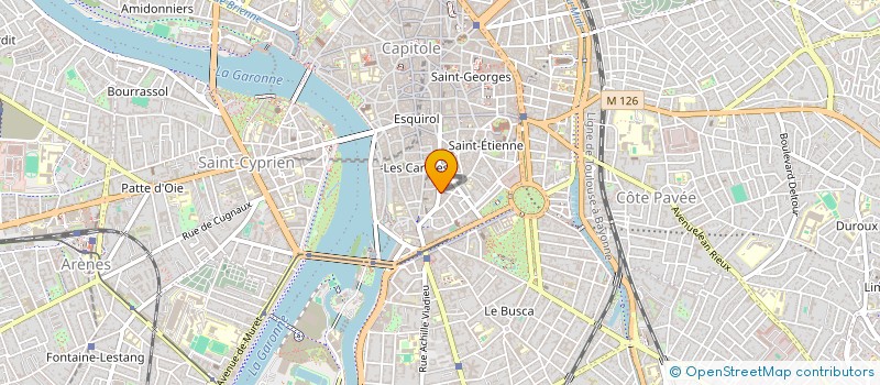 localisation de l'entreprise MADAME MARGAUX SAUTIN  TOULOUSE