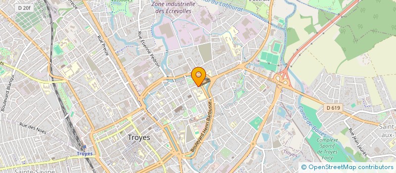 localisation de l'entreprise MADAME MARGAUX SAVRY à TROYES