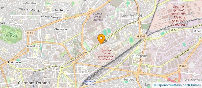 localisation de l'entreprise MADAME MARGAUX SILLION  CLERMONT-FERRAND