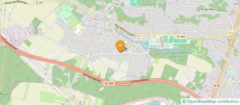 localisation de l'entreprise MADAME MARGAUX SILVAN à MARCOUSSIS