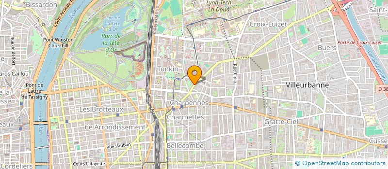 localisation de l'entreprise MADAME MARGAUX SISSOKO  LYON