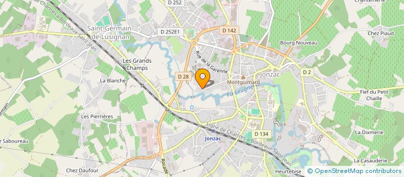 localisation de l'entreprise MADAME MARGAUX SOLER à JONZAC