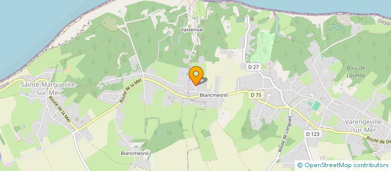 localisation de l'entreprise MADAME MARGAUX SOLOY  VARENGEVILLE-SUR-MER