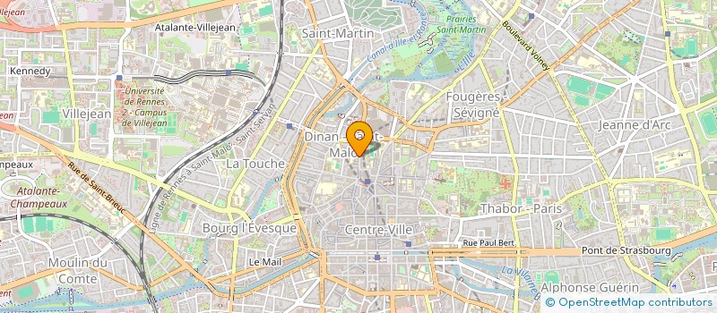 localisation de l'entreprise MADAME MARGAUX TANGUY  RENNES