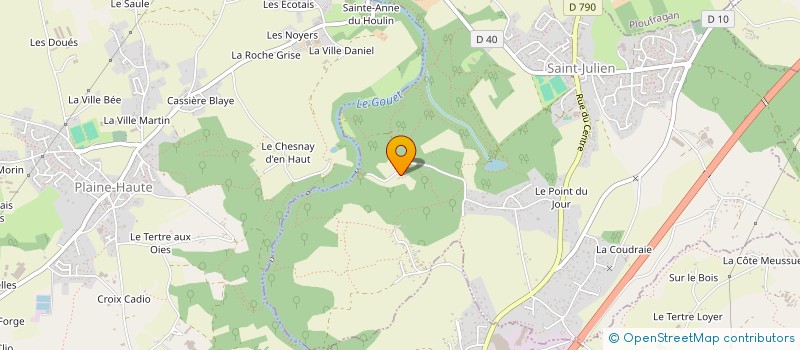 localisation de l'entreprise MADAME MARGAUX TARDIVEL  SAINT-JULIEN