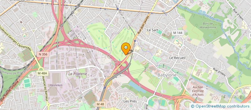 localisation de l'entreprise MADAME MARGAUX TOULEMONDE  LE TOUQUET-PARIS-PLAGE