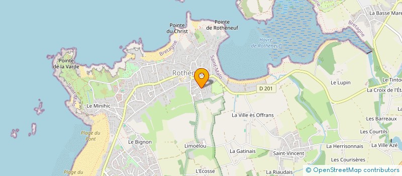 localisation de l'entreprise MADAME MARGAUX VALLEE  SAINT-MALO