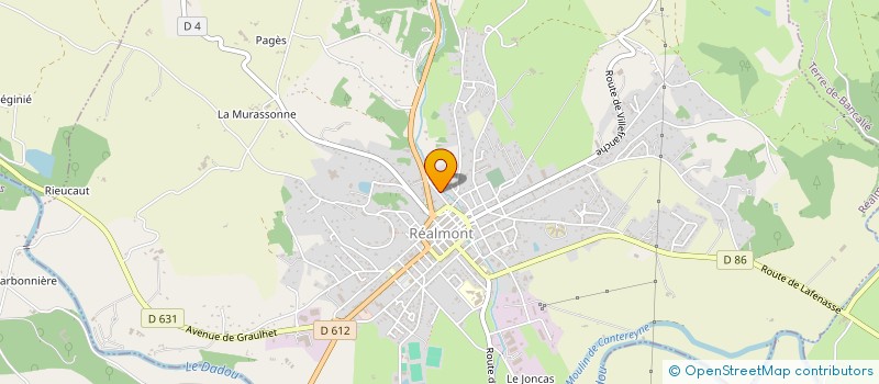 localisation de l'entreprise MADAME MARGAUX VATUS  REALMONT