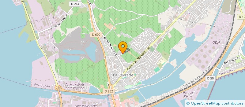 localisation de l'entreprise MADAME MARGAUX VERICEL  FRONTIGNAN