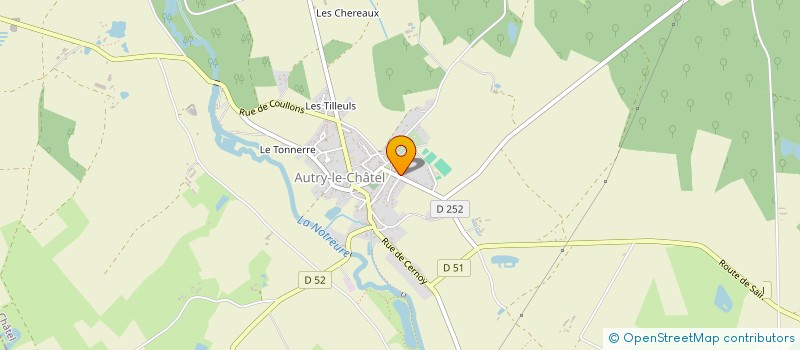 localisation de l'entreprise MADAME MARGAUX VERNOIS  AUTRY-LE-CHATEL