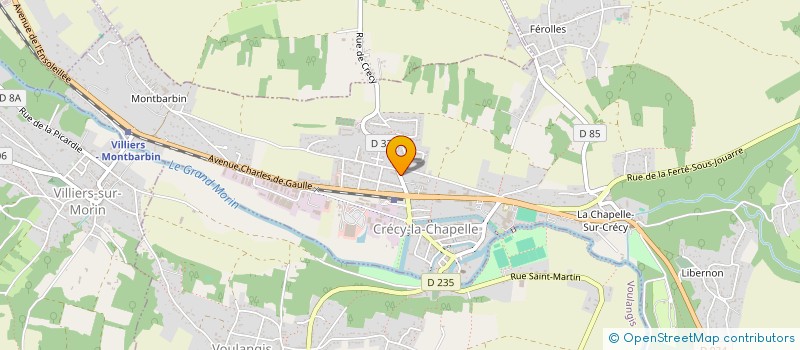 localisation de l'entreprise MADAME MARGAUX VIAL  CRECY-LA-CHAPELLE