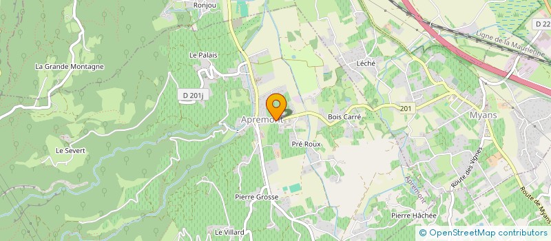 localisation de l'entreprise MADAME MARGAUX VIALLET  APREMONT