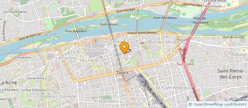 localisation de l'entreprise MADAME MARGAUX VILLATTE  SAINT-AVERTIN