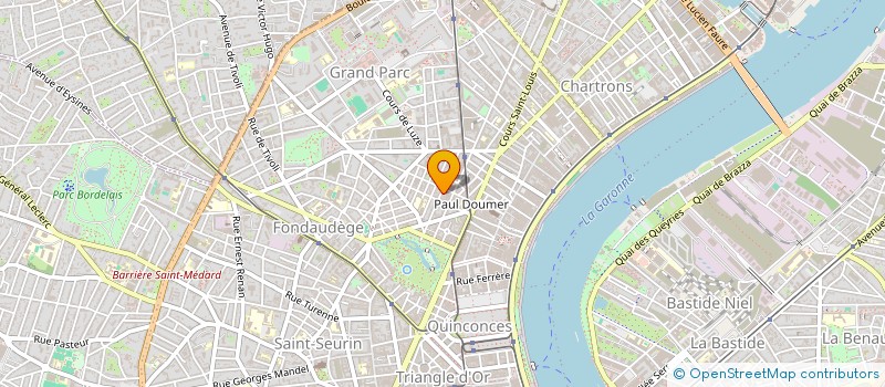 localisation de l'entreprise MADAME MARGAUX VORIMORE  BORDEAUX