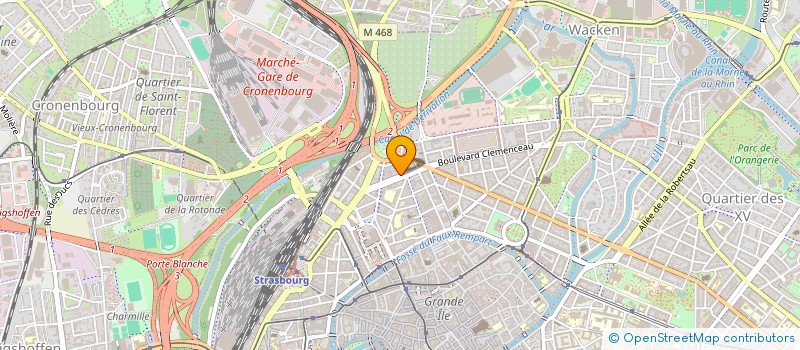 localisation de l'entreprise MADAME MARGAUX VUILLAUME à STRASBOURG